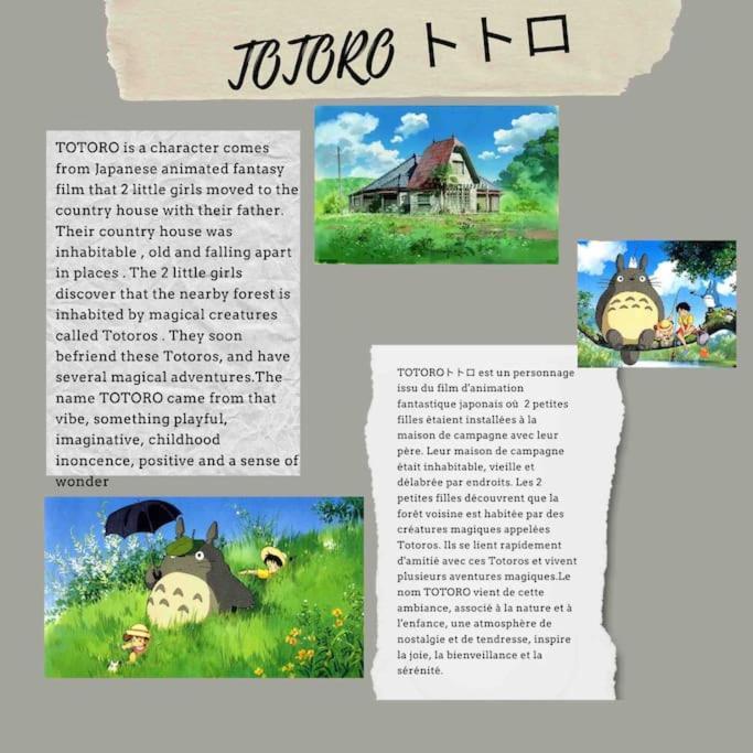 Appartement Totoro @ Free Parking/wifi/draps *